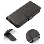 For iPhone 12 Pro Max Calf Texture Buckle Horizontal Flip Leather Case with Holder & Card Slots & Wallet(Black) - Image 7