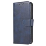For iPhone 12 Pro Max Calf Texture Buckle Horizontal Flip Leather Case with Holder & Card Slots & Wallet(Blue) - Image 2