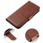 For iPhone 12 Pro Max Calf Texture Buckle Horizontal Flip Leather Case with Holder & Card Slots & Wallet(Brown) - Image 7