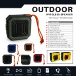 New Rixing NR-103 Mini TWS Bluetooth Speaker with Lanyard - Image 11