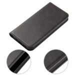For iPhone 12 mini Calf Texture Magnetic Horizontal Flip Leather Case with Holder & Card Slots & Wallet (Black) - Image 7