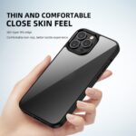 For iPhone 13 Pro Max iPAKY Bright Color Series TPU + PC Shockproof Protective Case (Black) - Image 4
