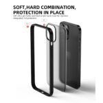 For iPhone 13 Pro iPAKY Magic Shadow Series TPU + PC Shockproof Protective Case (Black) - Image 4