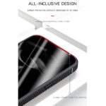 For iPhone 13 Pro Max iPAKY MG Series Transparent TPU + PC Airbag Shockproof Case (Red) - Image 7