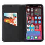 For iPhone 13 GEBEI PU+TPU Horizontal Flip Protective Case with Holder & Card Slots(Black) - Image 4