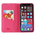 For iPhone 13 GEBEI PU+TPU Horizontal Flip Protective Case with Holder & Card Slots(Rose Red) - Image 4