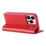 For iPhone 13 GEBEI PU+TPU Horizontal Flip Protective Case with Holder & Card Slots(Rose Red) - Image 5