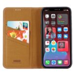 For iPhone 13 GEBEI PU+TPU Horizontal Flip Protective Case with Holder & Card Slots(Brown) - Image 4