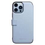 For iPhone 13 Pro QIALINO Magnetic Buckle Phone Leather Case with Card Slot (Sierra Blue) - Image 3