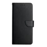 For iPhone 12 Pro Genuine Leather Fingerprint-proof Horizontal Flip Phone Case(Black) - Image 2