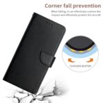 For iPhone 12 Pro Genuine Leather Fingerprint-proof Horizontal Flip Phone Case(Black) - Image 6