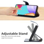 For iPhone 12 Pro Genuine Leather Fingerprint-proof Horizontal Flip Phone Case(Blue) - Image 4