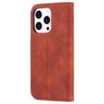 For iPhone 14 Pro Max AZNS Skin Feel Calf Texture Horizontal Flip Leather Case (Brown) - Image 3