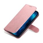 For iPhone 14 Pro Max AZNS Skin Feel Calf Texture Horizontal Flip Leather Case (Rose Gold) - Image 6