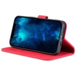For iPhone 14 Pro Max AZNS Skin Feel Calf Texture Horizontal Flip Leather Case (Red) - Image 4