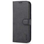 For iPhone 14 Pro Max AZNS Skin Feel Calf Texture Horizontal Flip Leather Case (Black) - Image 2