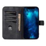 For iPhone 14 Pro Max AZNS Skin Feel Calf Texture Horizontal Flip Leather Case (Black) - Image 5