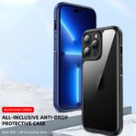 iPAKY Shockproof PC + TPU Protective Phone Case For iPhone 14 Pro Max(Blue) - Image 2