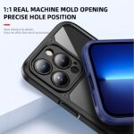 For iPhone 13 Pro iPAKY Shockproof PC + TPU Protective Phone Case (Blue) - Image 4