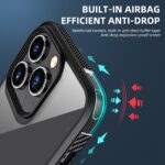 For iPhone 14 Plus iPAKY Shockproof PC + TPU Protective Phone Case (Blue) - Image 3