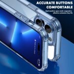 For iPhone 14 Pro iPAKY Shockproof PC + TPU Protective Phone Case(Transparent) - Image 5