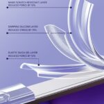 For iPhone 12 / 12 Pro iPAKY Shockproof PC + TPU Protective Phone Case(Transparent Purple) - Image 2