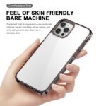 For iPhone 13 Pro iPAKY Aurora Series Shockproof PC + TPU Protective Phone Case (Transparent Black) - Image 6