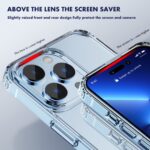 For iPhone 14 Pro iPAKY Shockproof PC + TPU Protective Phone Case(Transparent) - Image 4