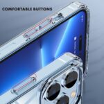 For iPhone 14 iPAKY Shockproof PC + TPU Protective Phone Case (Transparent) - Image 6