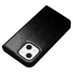 For iPhone 14 QIALINO Horizontal Flip Leather Phone Case (Black) - Image 5