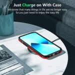 For iPhone 12 Pro Max Double Solid Color Armor Phone Case(Red) - Image 4