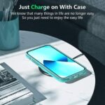 For iPhone 12 Pro Max Double Solid Color Armor Phone Case(Lake Blue) - Image 4