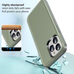 For iPhone 12 Pro Max Double Solid Color Armor Phone Case(Grey) - Image 5