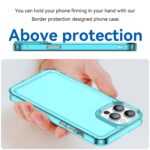 For iPhone 12 Pro Max Candy Series TPU Phone Case(Transparent Blue) - Image 3