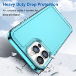 For iPhone 12 Pro Max Candy Series TPU Phone Case(Transparent Blue) - Image 4