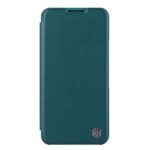 For iPhone 14 Pro NILLKIN QIN Series Pro Leather Phone Case(Green) - Image 2