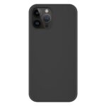 For iPhone 14 Pro Max Mutural Yuemu Series Liquid Silicone Microfiber Case(Black) - Image 2