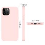 For iPhone 14 Pro Mutural Yuemu Series Liquid Silicone Microfiber Case(Pink) - Image 3