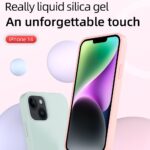 For iPhone 14 Mutural Yuemu Series Liquid Silicone Microfiber Case(Black) - Image 4