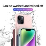 For iPhone 14 Mutural Yuemu Series Liquid Silicone Microfiber Case(Black) - Image 5