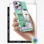 For iPhone 14 Mutural Dual-side Laminating Printed TPU Phone Case(Green) - Image 4