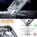 For iPhone 11 Ring Holder Phone Case(Grey) - Image 3