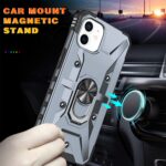 For iPhone 11 Ring Holder Phone Case(Grey) - Image 6