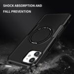 For iPhone 11 MagSafe Shockproof Armor Phone Case(Black) - Image 2