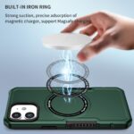 For iPhone 11 MagSafe Shockproof Armor Phone Case(Dark Green) - Image 7