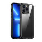 For iPhone 12 Pro iPAKY Shockproof PC + TPU Protective Phone Case(Black)