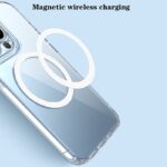 For iPhone 12 Pro Simple Transparent Magsafe Phone Case - Image 6