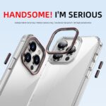 For iPhone 14 Plus iPAKY MG Series Transparent PC Phone Case(Transparent Purple) - Image 4