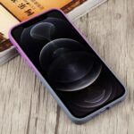 For iPhone 12 Pro Liquid TPU Silicone Gradient MagSafe Phone Case(Purple) - Image 3