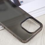 For iPhone 11 GEBEI Acrylic Phone Case(Transparent Black) - Image 6